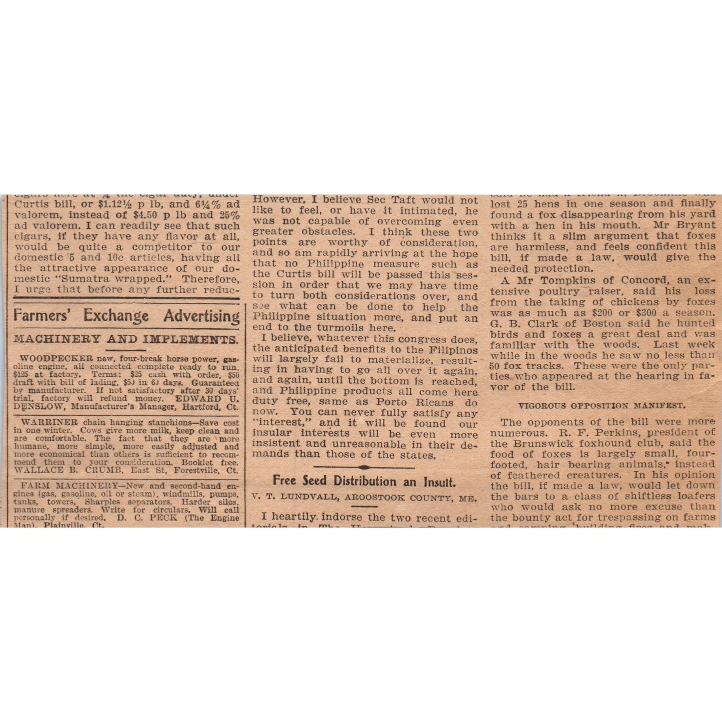 Stoddard Mfg Co Gasoline Engine Rutland VT 1905 Magazine Ad AF1-NEH