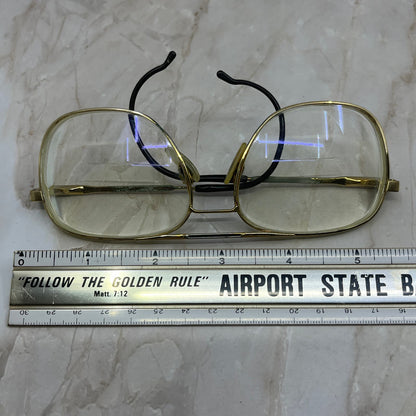 Retro Klixx Wrap Arm Gold Tone Aviator Sunglasses Eyeglasses Frames TD7-G5-1