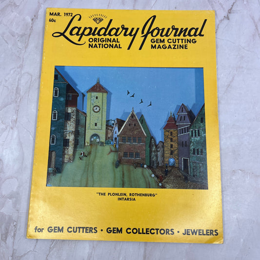 The Plonlein Rothenburg Intarsia - Lapidary Journal Magazine - Mar 1972 M27