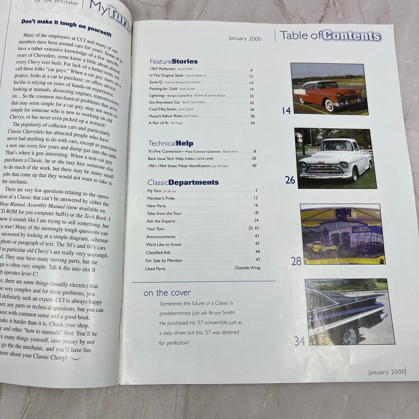 Bruce Smith Clarksville TN - '55, '56, '57 Classic Chevy World - Jan 2000 M30