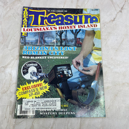 1988 Feb - Treasure Magazine - Treasure Hunting Prospecting Metal Detector M16