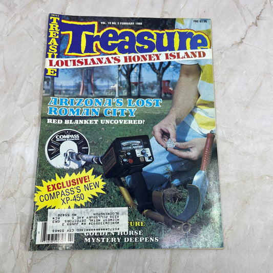 1988 Feb - Treasure Magazine - Treasure Hunting Prospecting Metal Detector M16