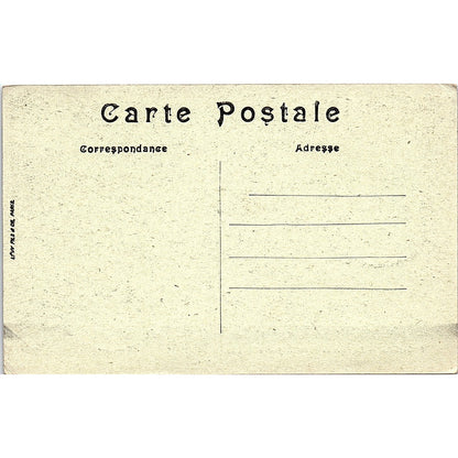 La Place Du Palais De Justice French Antique Postcard PE10