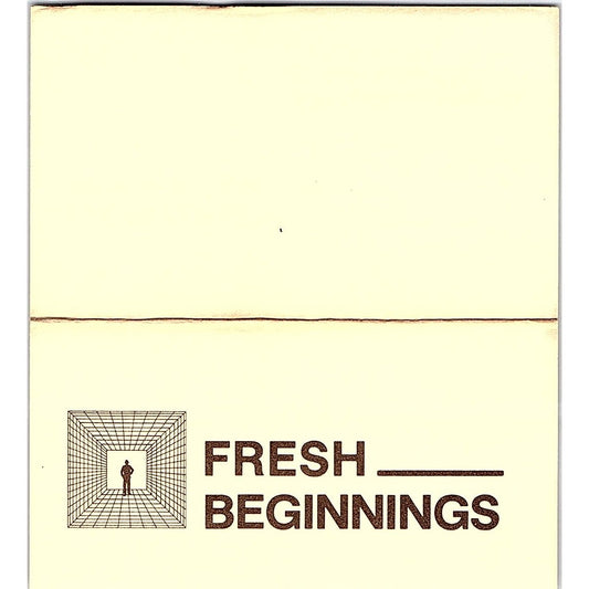 Leo B Rayburn Fresh Beginnings Treatment Houston Vintage Business Card SD9-B6