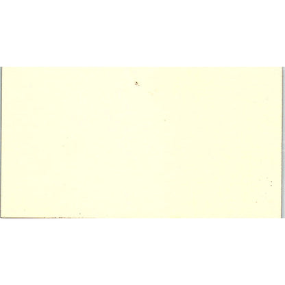 JV Service CR Miller Santa Ana Vintage Business Card SSB4-B12