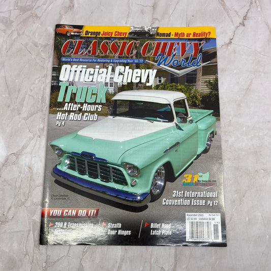 Official Chevy Truck - Classic Chevy World Magazine - Nov 2005 M29