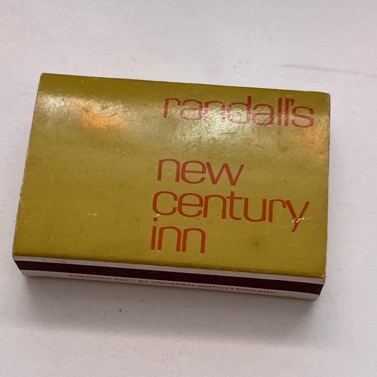 Randall's New Century Inn South Bend Indiana Vintage Matchbox TB6-MB3