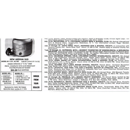 International Import Co Emerald Crystals Stone Mountain GA 1972 Ad AF8-2