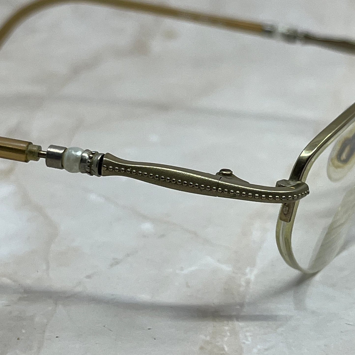 Vintage Oval Half Rim Sunglasses Eyeglasses Frames TE9-G2-5