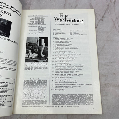 Making Cabriole Legs - Sep/Oct 1983 No 42 - Fine Woodworking Magazine M35