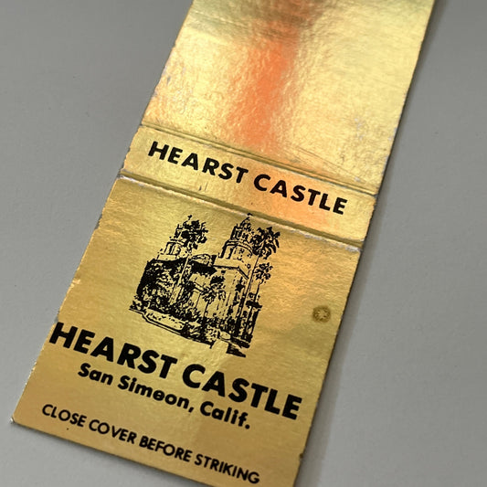 Hearst Castle San Simeon CA Vintage Matchbook Cover TB6-MB1-14