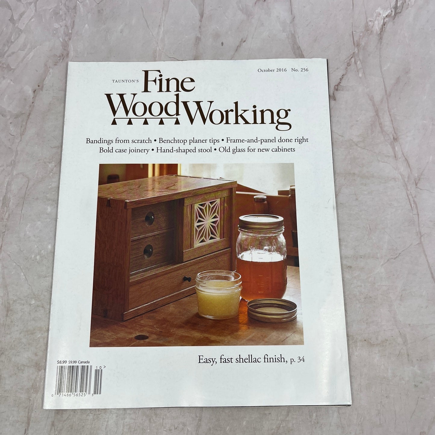 Easy Fast Shellac Finish - Oct 2016 No 256 - Fine Woodworking Magazine M36