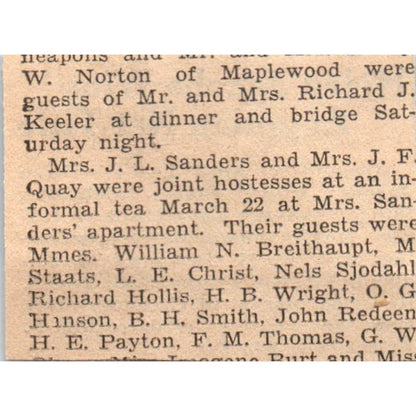 Helen Jacobs Wins Egyptian Tennis Title 1935 Minneapolis Journal Article AE7-N6