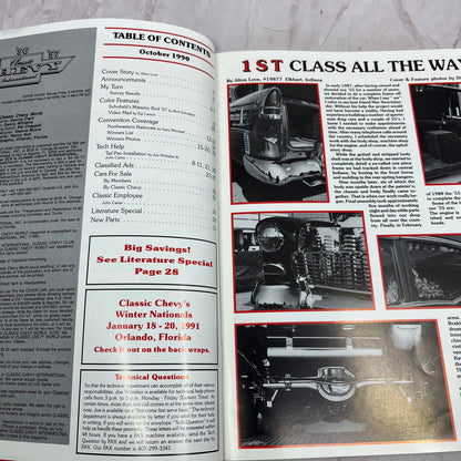 Tail Pan Install - '55, '56, '57 Classic Chevy World Magazine - Oct 1990 M31