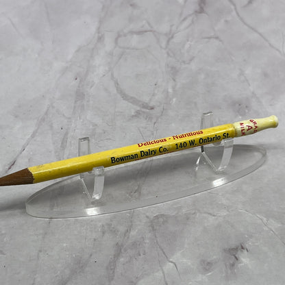 Vintage Bowman Dairy Co Milk Bottle Topper Pencil TC5-PN2