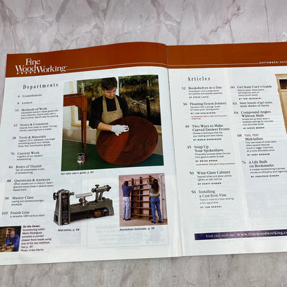 Shaping & Joining Curved Drawers - Oct 2002 No 158 Fine Woodworking Magazine M34