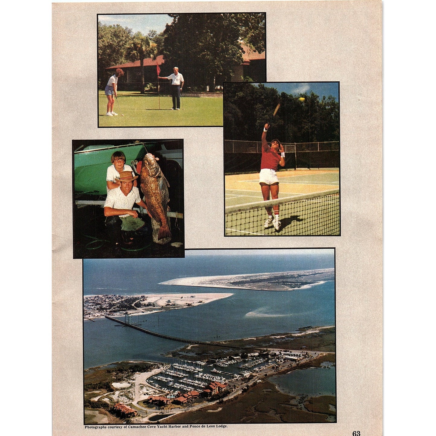 Beachcomber Resorts St. Augustine 1989 Ad AF9-12