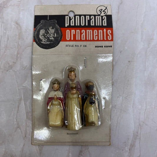 3 Wise Men Vintage 1973 Walco Ornament Christmas Creche Figurines NOS SEALED SB8