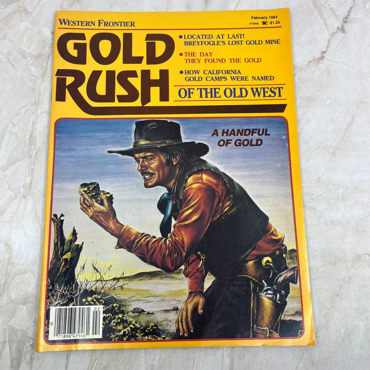 1984 Feb - Western Frontier Gold Rush Magazine Breyfogle's Lost Gold Mine M20