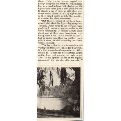 V.H. Christen's Safety Windshield Wiper Blade Detroit 1928 Advertisement AE5-SSE