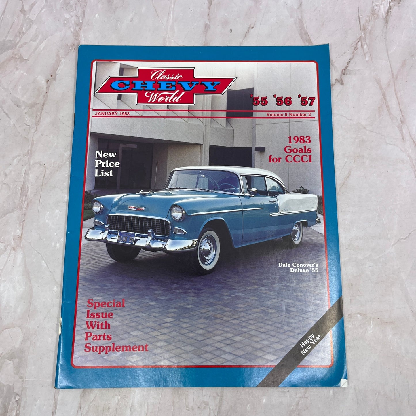 Dave Conover Deluxe 55 - '55, '56, '57 Classic Chevy World Magazine Jan 1983 M29