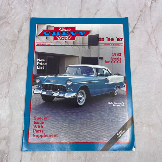 Dave Conover Deluxe 55 - '55, '56, '57 Classic Chevy World Magazine Jan 1983 M29