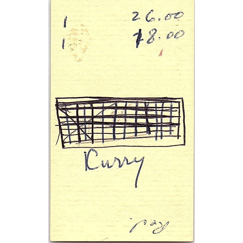 Tom Roberts CPA Fitts Roberts & Co Conroe TX Vintage Business Card SD9-B1