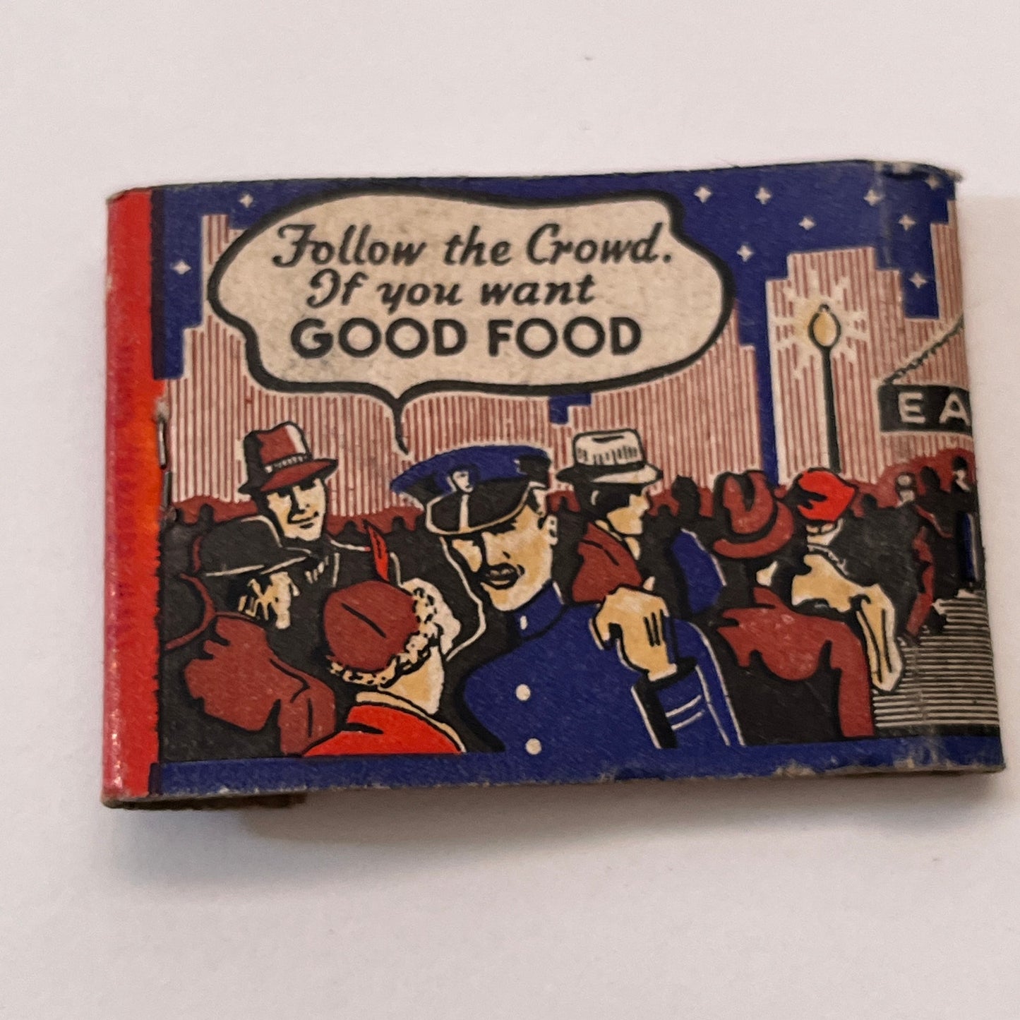 Travelers Spa Fred Lassoff Hartford CT Vintage Matchbook Cover TB8-MB3-10