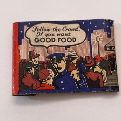 Travelers Spa Fred Lassoff Hartford CT Vintage Matchbook Cover TB8-MB3-10