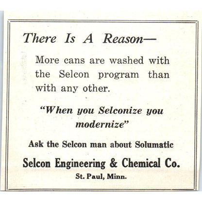 Land O' Lakes Creameries Mpls, Selcon Engineering St Paul MN 1953 Ad AE9-DC2