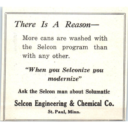 Land O' Lakes Creameries Mpls, Selcon Engineering St Paul MN 1953 Ad AE9-DC2
