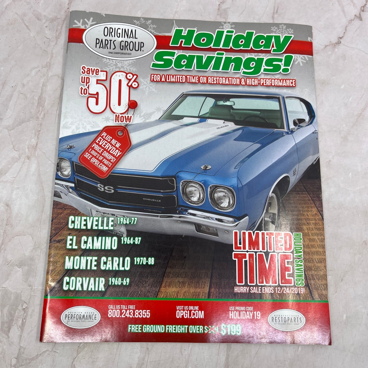 Original Parts Group GM Restoration Parts 2019 Catalog M31