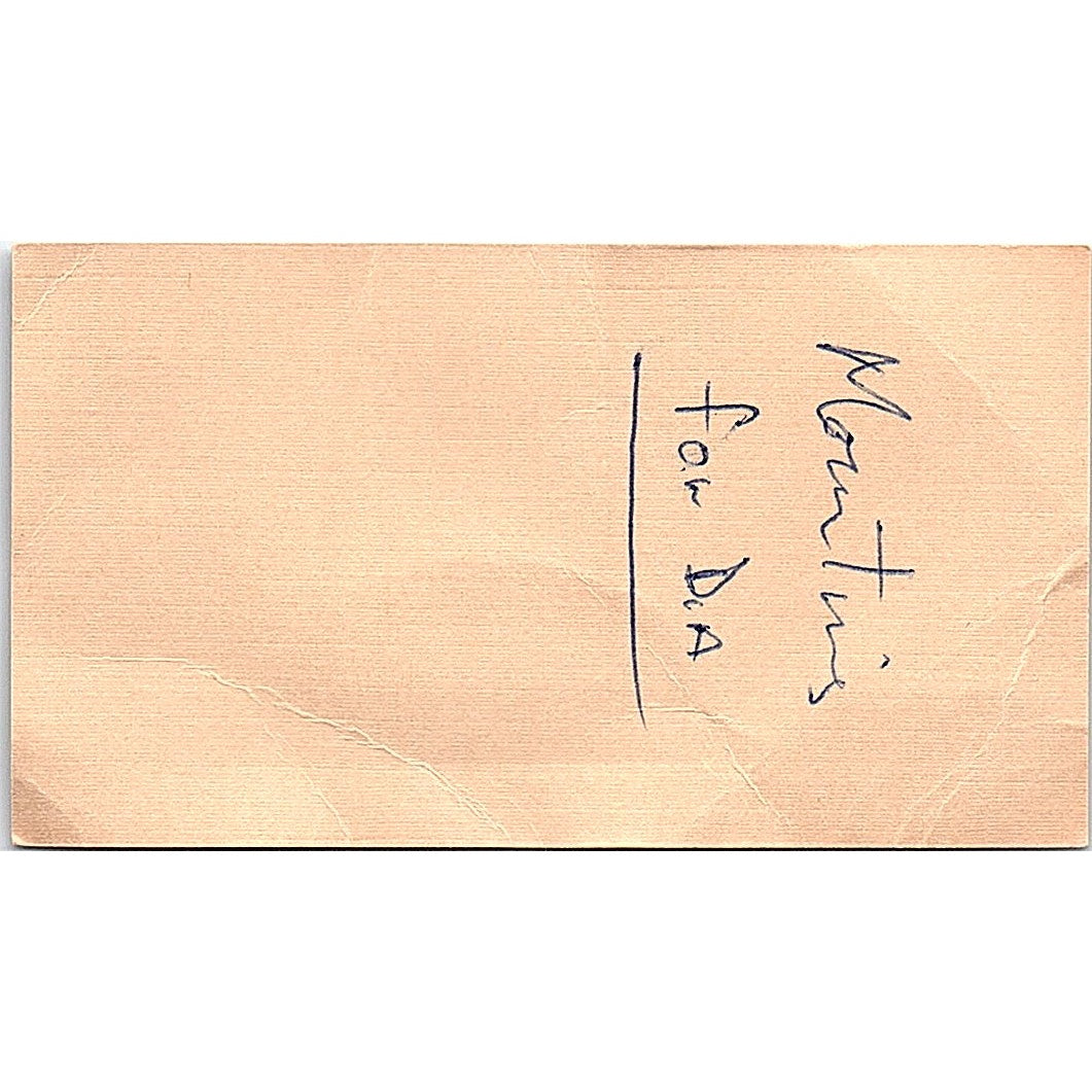 Weisfield's Jewellers, Jack Pavlu, Lakewood, CA Vintage Business Card SF3-B9