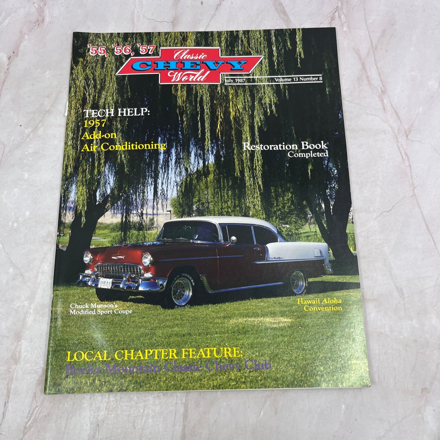 Add-On Air Conditioning - '55, '56, '57 Classic Chevy World - Jul 1987 M31