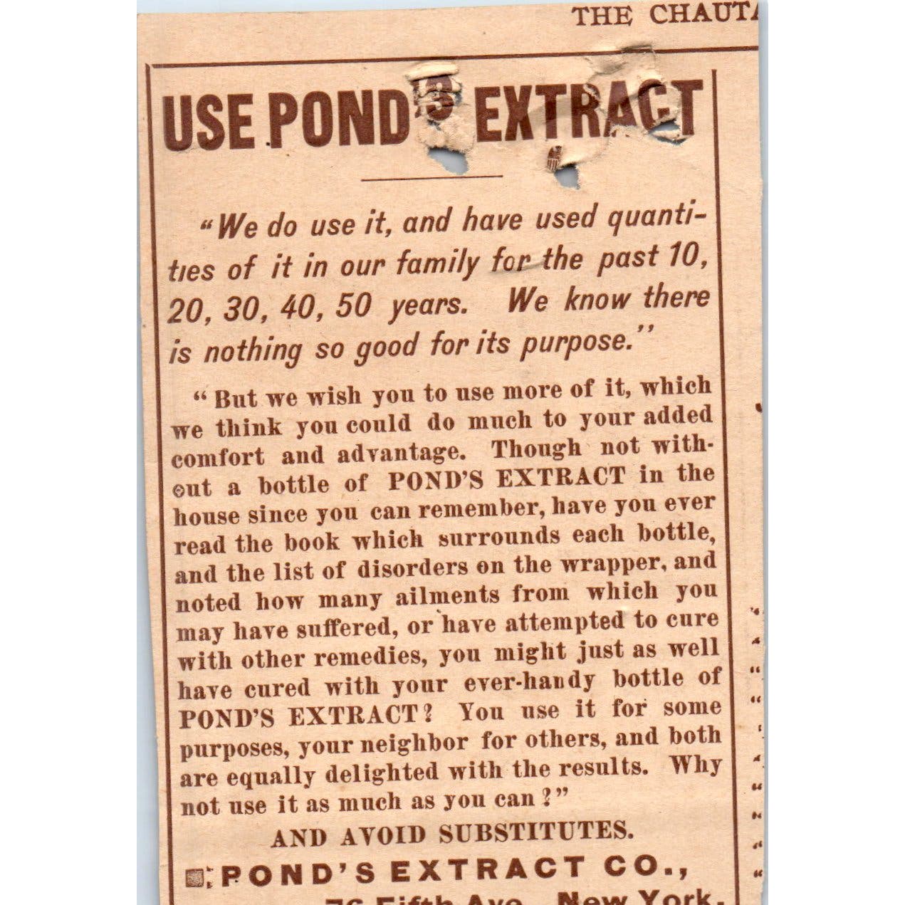 Vinolia Soap Free Test Soap c1890 Victorian Ad AE8-CH5