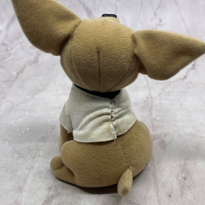 Vintage Classic Taco Bell Talking Chihuahua Dog Plush Toy 6" T-Shirt TA9