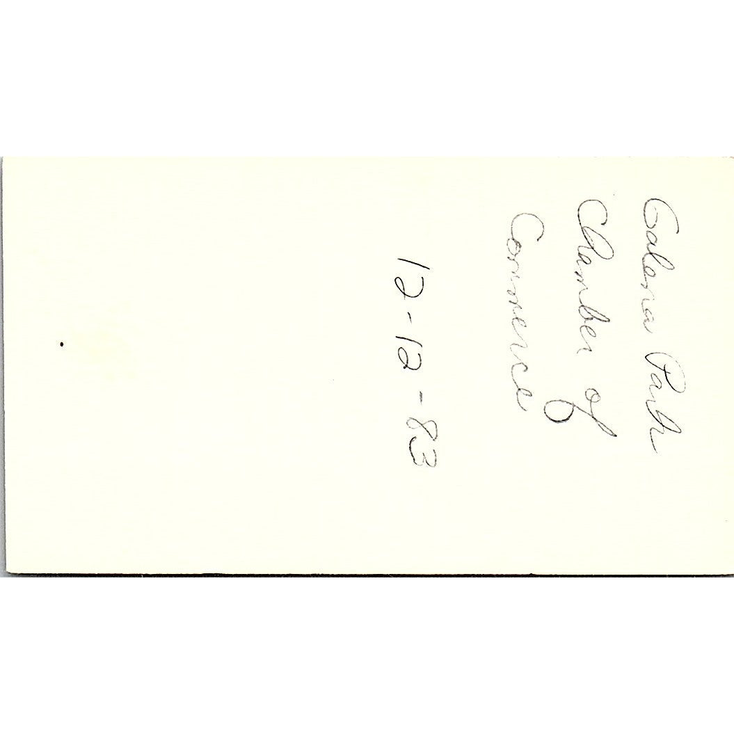 Vardeman Jewelry H F Vardeman Galena Park Texas Vintage Business Card SB4-B10