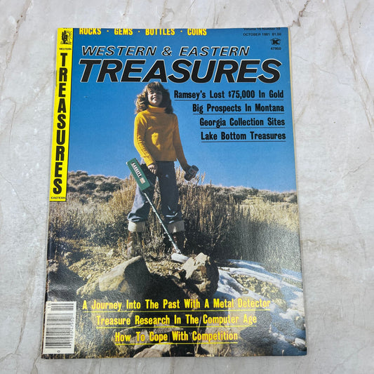 1981 Oct - Western & Eastern Treasures Magazine - Treasure Hunting Gold M13