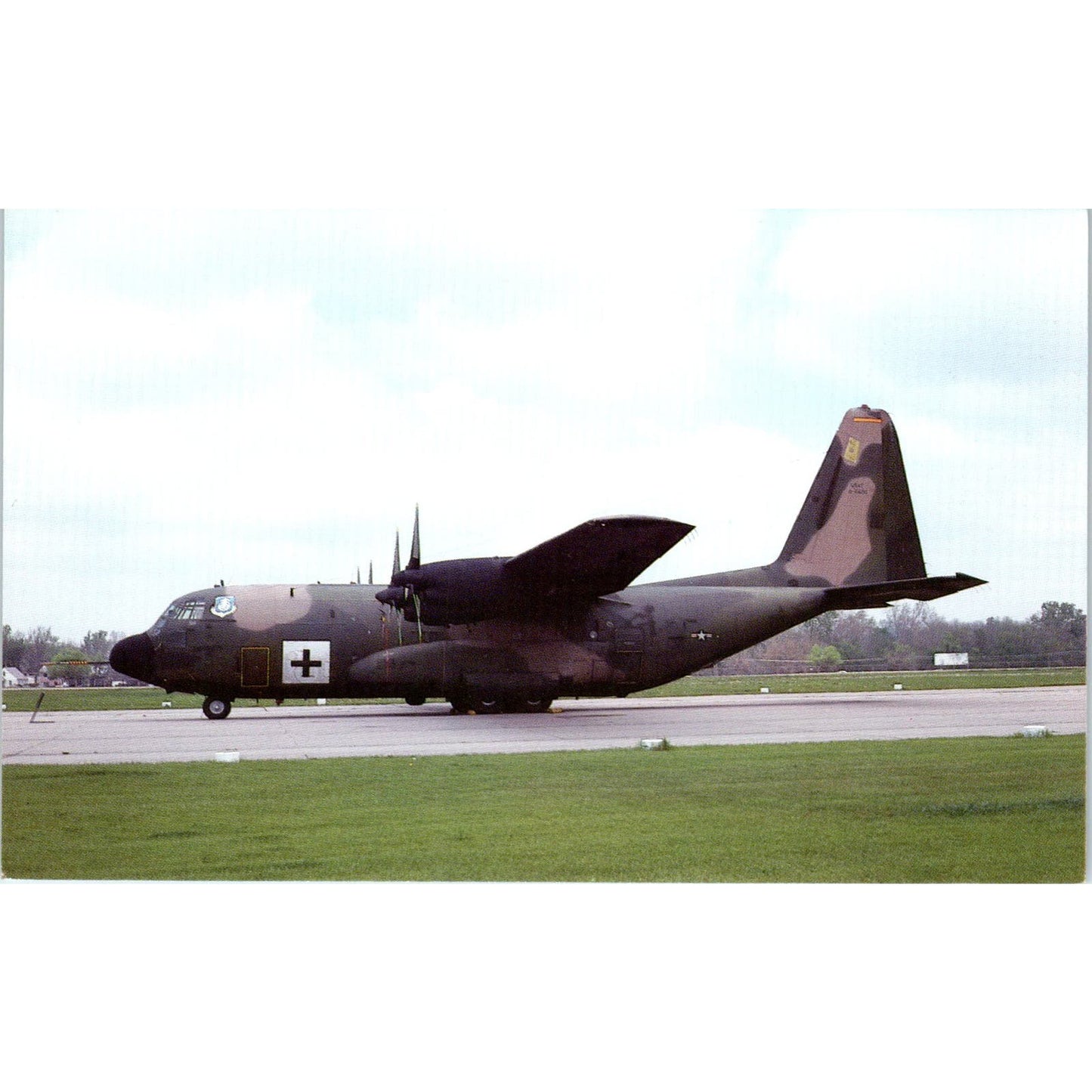 Lockheed AC-130A Hercules Vintage Postcard PC3