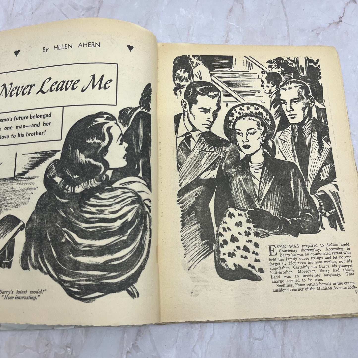 Love Short Stories Jan 1947 Romance Pulp Follow Your Heart Shelby Grant TG8-Z