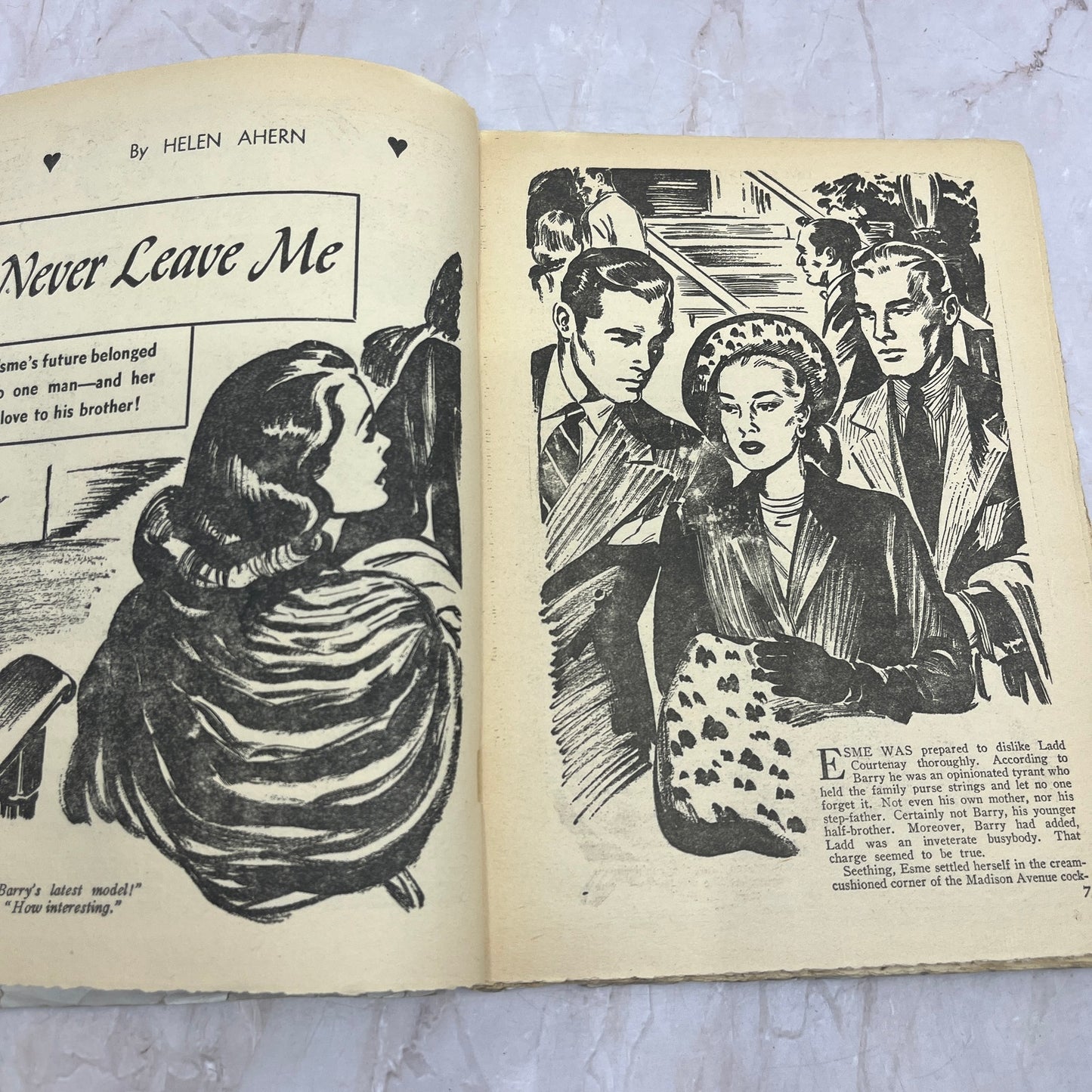 Love Short Stories Jan 1947 Romance Pulp Follow Your Heart Shelby Grant L3-5