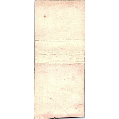 Club 155 George & Bernece Gensler Sayner WI Vintage Matchbook Cover SC7-Y6