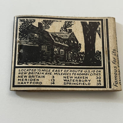 John Cooke's Plainville CT John W Kirkham Vintage Matchbook Cover TB6-MB1-2