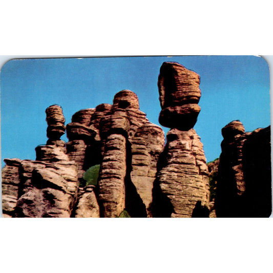 1956 Chiricahua National Monument Southern Arizona Vintage Postcard PE2