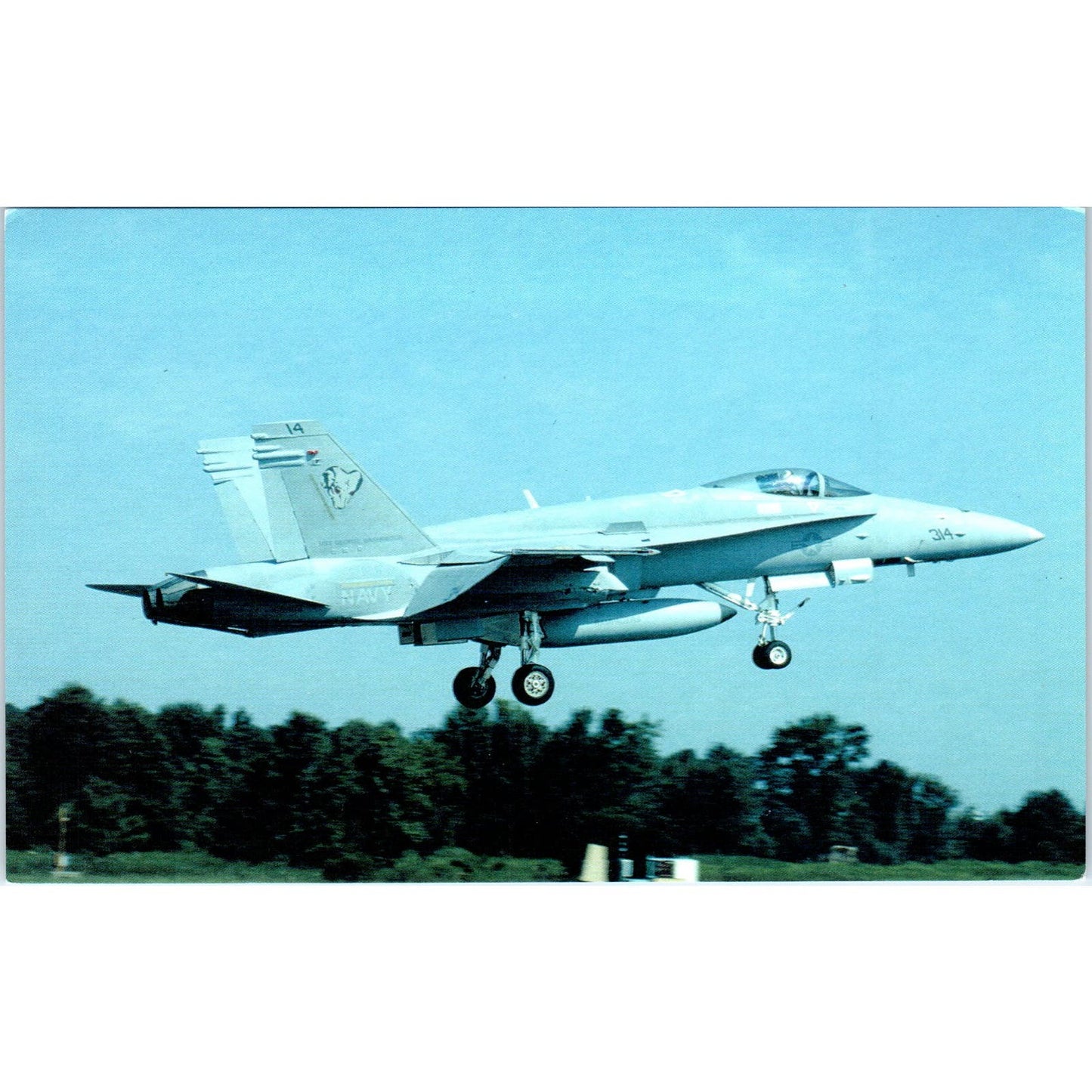 F-18C Hornet Vintage Postcard PC2