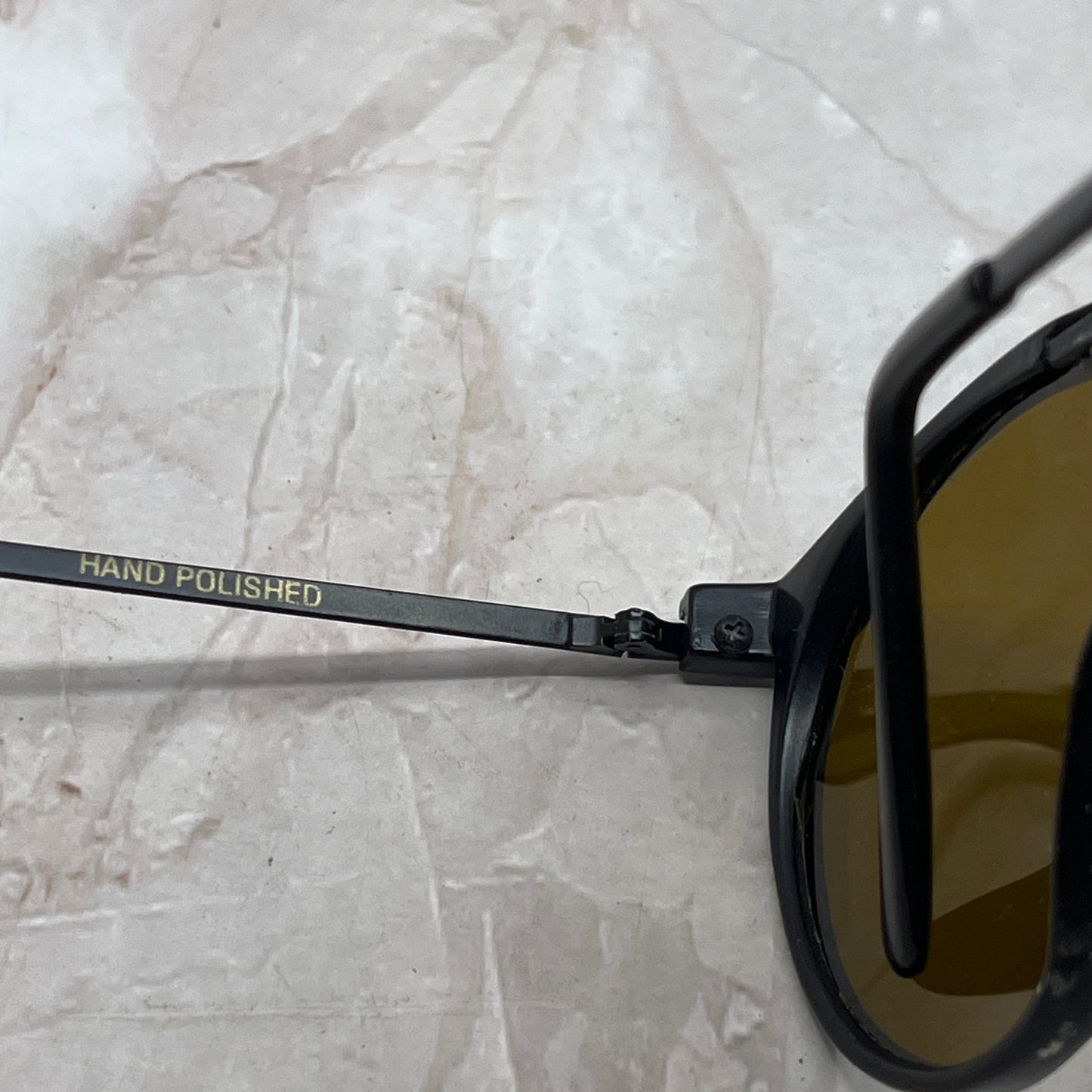 Vintage Eagle Eyes Aviator Sunglasses Amber Lenses Fishing Tactical TG7-G2-5