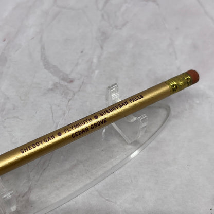 Vintage Citizens Bank of Sheboygan Cedar Grove Advertising Pencil TC5-PN1