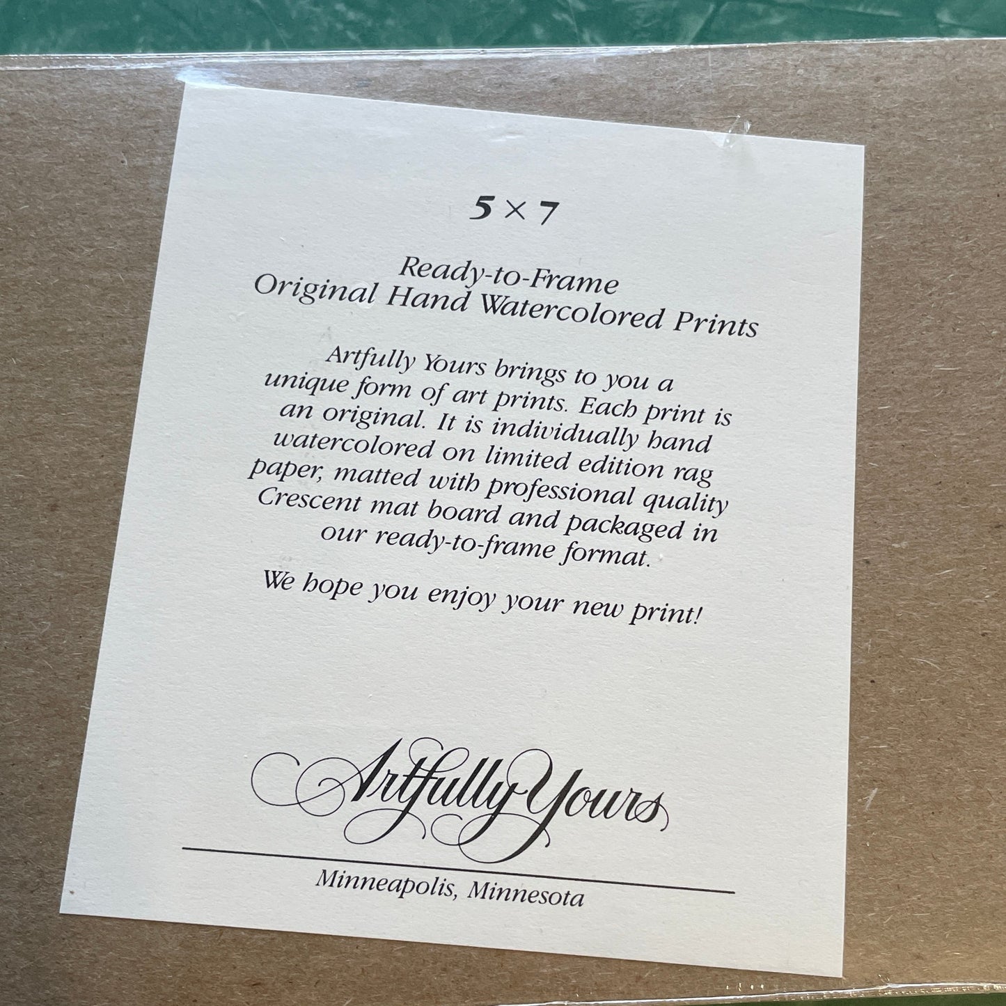 Chubby Blue Wren Bird 5x7 Matted Print Hand Watercolor, Signed Shar Coulson