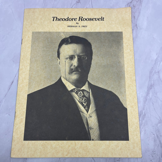 Vintage Theodore Roosevelt Souvenir Booklet by Herman S Frey V14-1