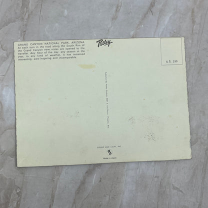 Vintage Large Lenticular Postcard Grand Canyon National Park Arizona AE4